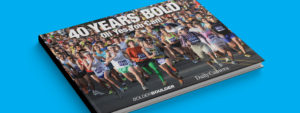 40 years bold book header