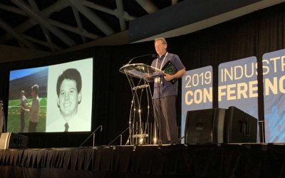 BB10k Race Director Honored at 2019 Running USA Industry Conference in Puerto Rico
