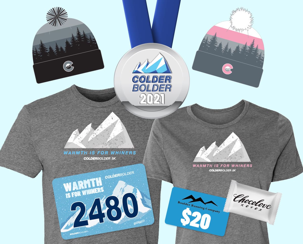 Colder Home 2021 BOLDERBoulder 10K